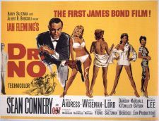 Dr. No James Bond 007 Movie Poster